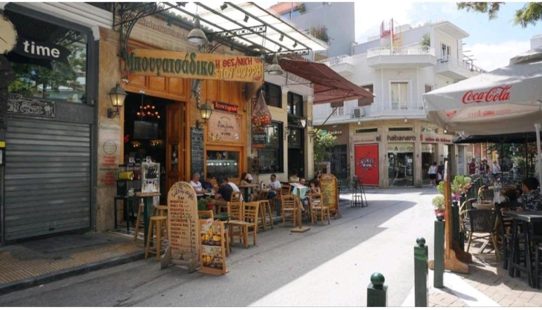 Cozy Studio, Athens City Center Buitenkant foto